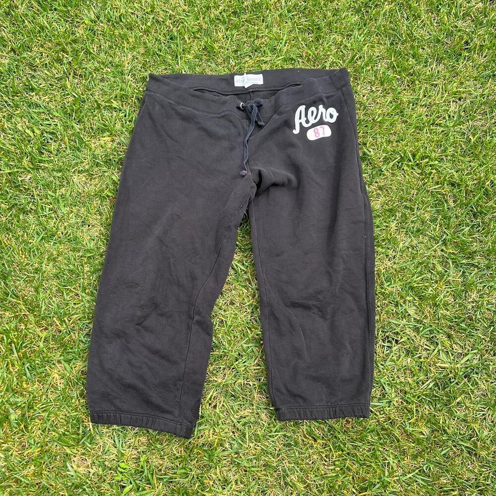 Aero Aeropostale sweatpants women’s size XL Black